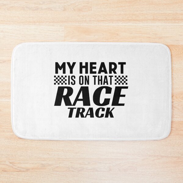Item preview, My Heart Is On The Racetrack - Formula Racing Addict Love designed and sold by TeesYouWant.