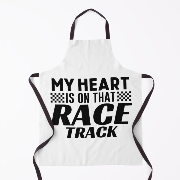 Item preview, My Heart Is On The Racetrack - Formula Racing Addict Love designed and sold by TeesYouWant.