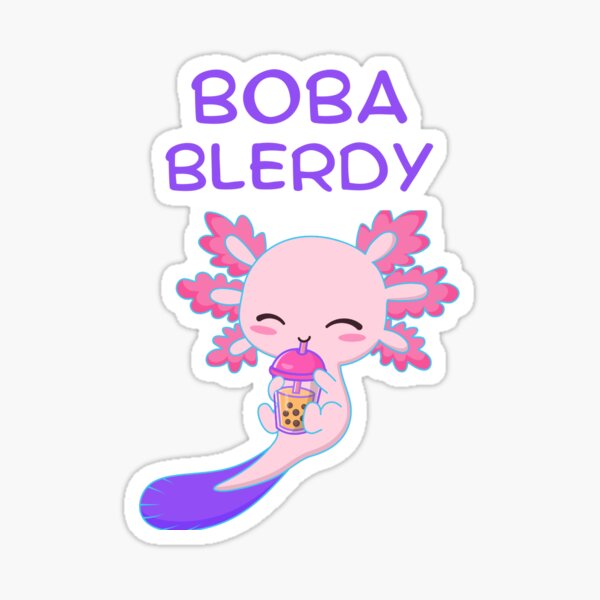 Vista previa del artículo con la obra «Boba Blerdy», diseñado y vendido por FemBlerdStudio.
