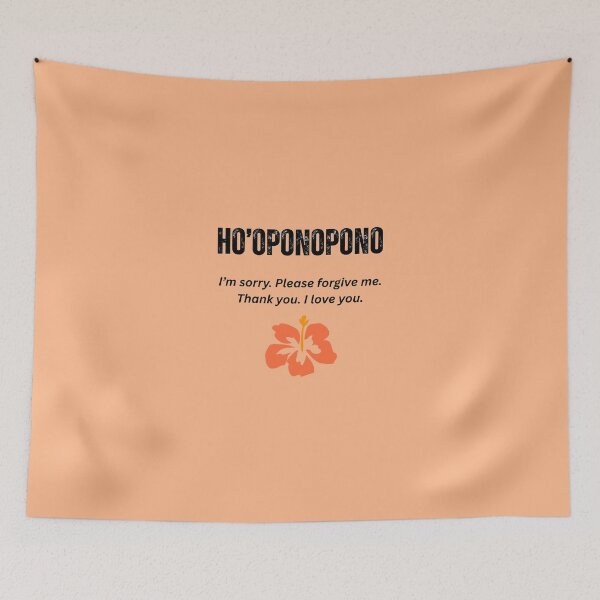 Item preview, Ho’oponopono- I’m sorry. Please forgive me. Thank you. I love you.  designed and sold by Roseanne's Legacy Tees.