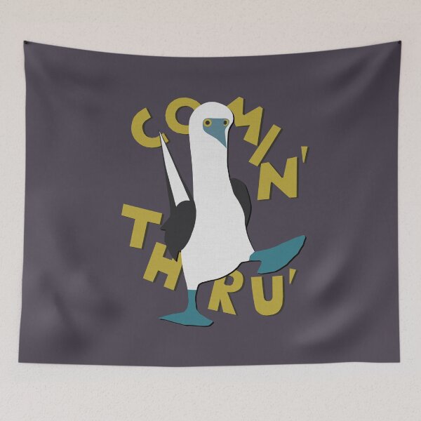 Item preview, Silly Blue Footed Booby Bird Comin' Thru' designed and sold by Infernia.