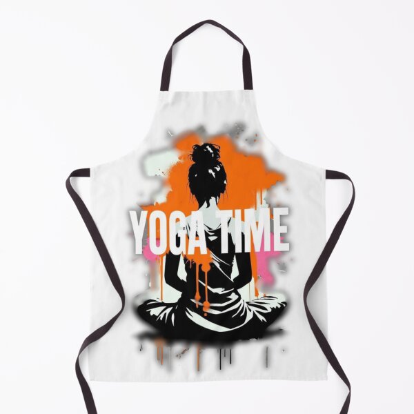 Item preview, YOGA TIME – Meditation Meets Street Art | Bold Yoga Vibes designed and sold by MomentumbyOla.