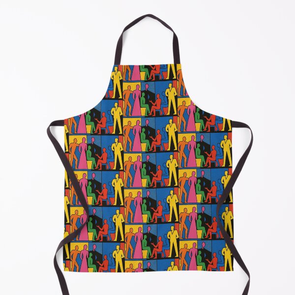 Item preview, Le Corbusier colourful gathering - Pop Art Style designed and sold by SLGA-Designs.