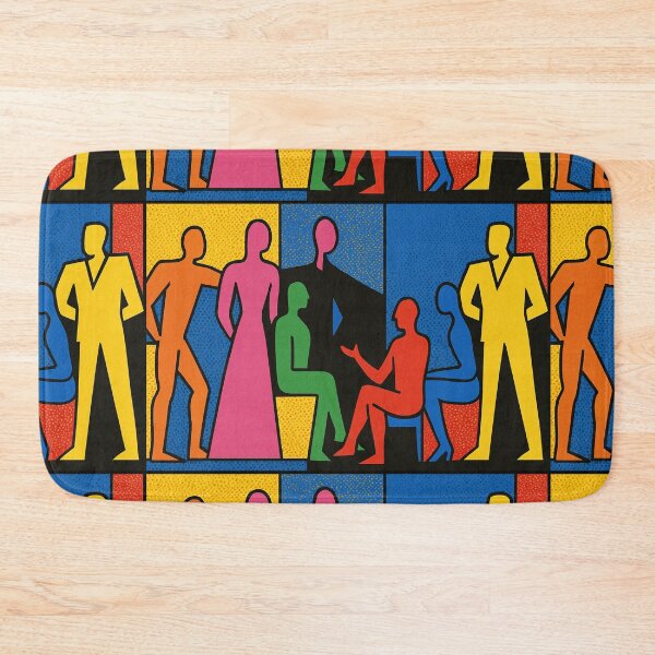 Item preview, Le Corbusier colourful gathering - Pop Art Style designed and sold by SLGA-Designs.