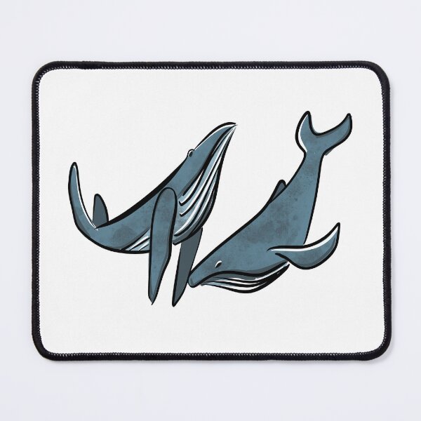 Item preview, Two blue whales designed and sold by ArtByLakmini.