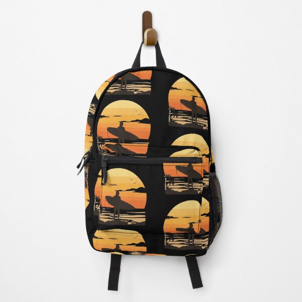 Item preview, Surfer Silhouette at Sunset - Beach Lifestyle Art designed and sold by ZENTIO.