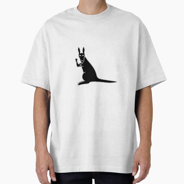 Item preview, Antifaschistische Känguru-Neuzeichnung designed and sold by Natty Warkentin.