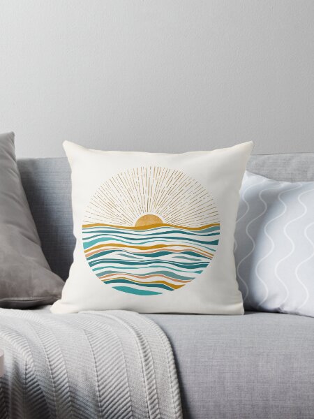 Artikel-Vorschau von Sonne und Meer abstrakte Landschaft, designt und verkauft von moderntropical.