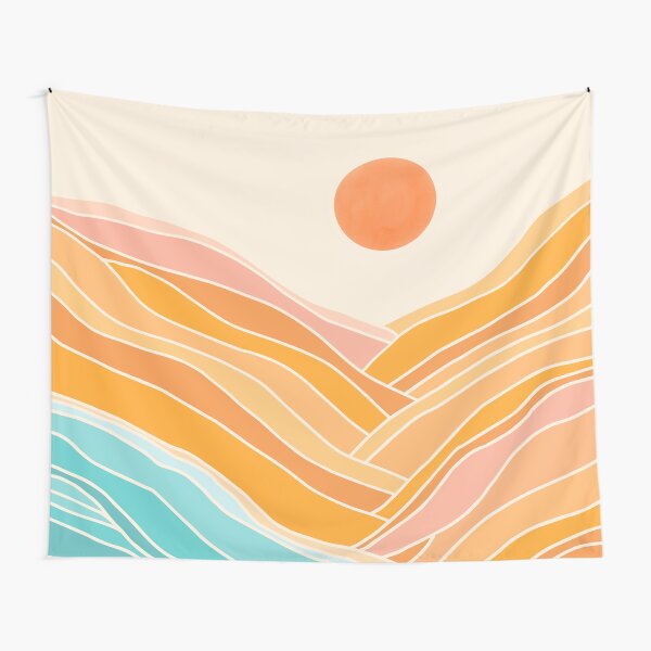 Item preview, Adventure Is On The Horizon - Abstract Landscape designed and sold by moderntropical.