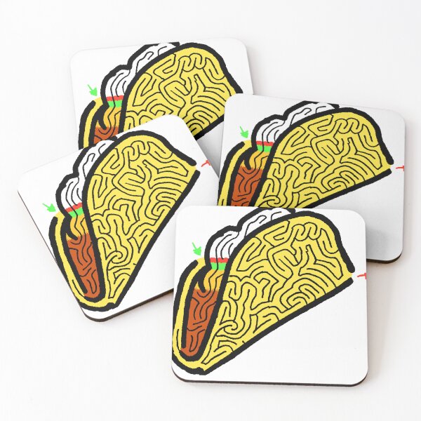 Item preview, Taco Maze!  (Updated) designed and sold by AiXeLsyD13.