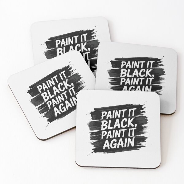 Item preview, Paint it Black, Paint it Again designed and sold by Jollys-ArtShop.