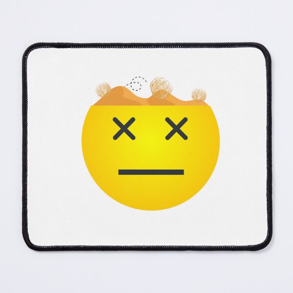 Item preview, Funny Tumbleweed Brain Emoji Blank Stare Confusion and Forgetfulness Design designed and sold by myfavoritesm4.