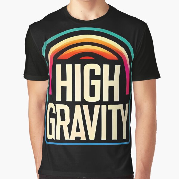Artikel-Vorschau von High Gravity Retro Sunset Logo, designt und verkauft von highgravityart.