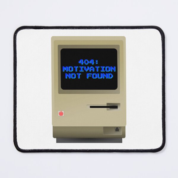 Item preview, 404 Motivation Not Found – Funny Coding Error Tee designed and sold by ByHilv.