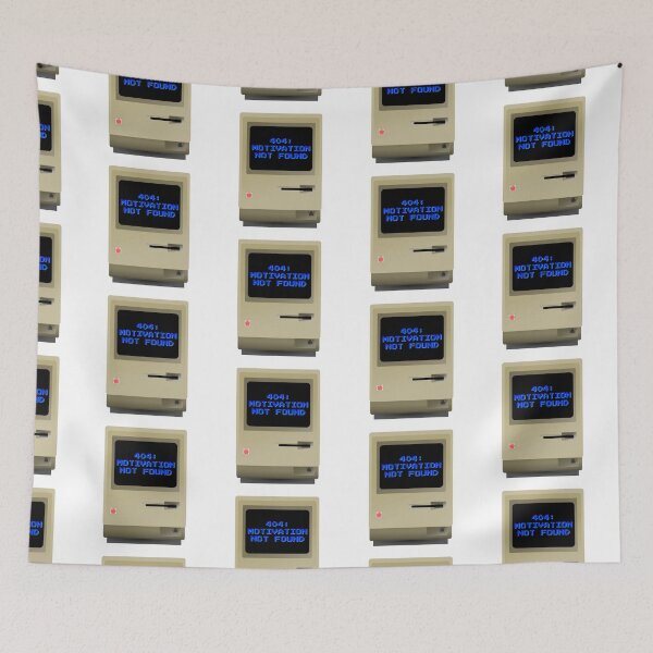 Item preview, 404 Motivation Not Found – Funny Coding Error Tee designed and sold by ByHilv.