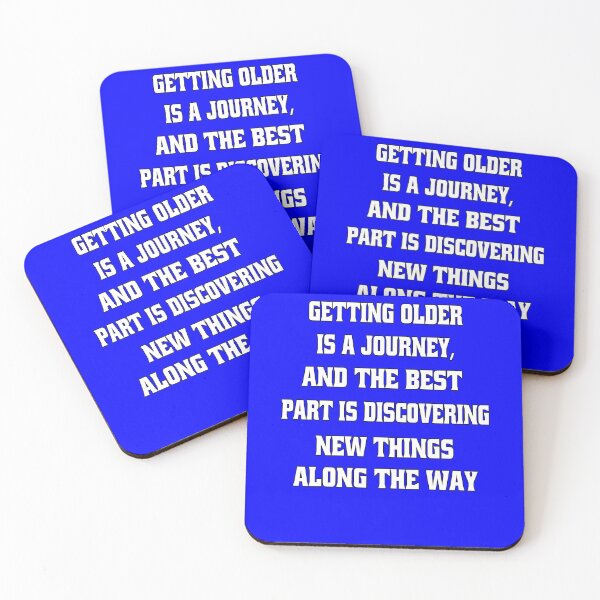 Item preview, Funny Senior Citizen Humor Getting older is a journey, and the best part is discovering new things designed and sold by fantasticdesign.