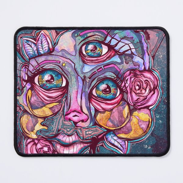 Item preview, Spacey Roses Portrait  designed and sold by crestfallenmermaid.