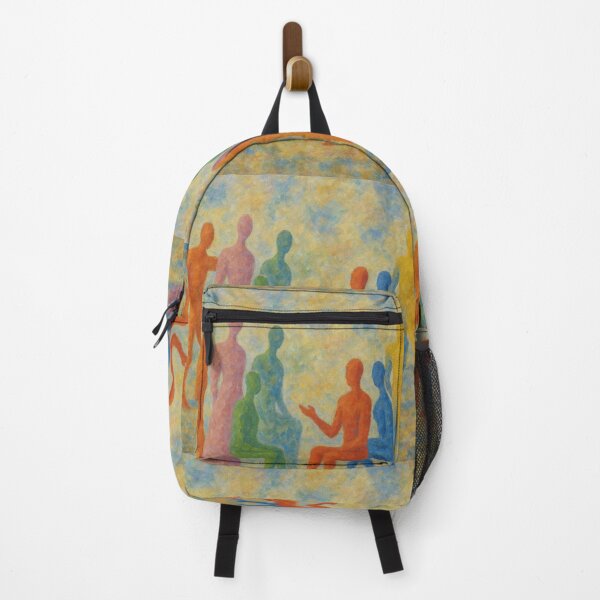 Item preview, Le Corbusier colourful gathering - Impressionist Style designed and sold by SLGA-Designs.