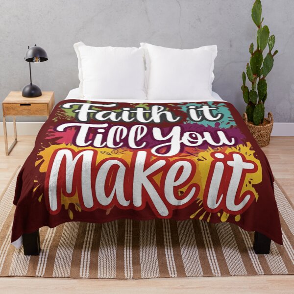 Item preview, Faith It Till You Make It designed and sold by BlessedHandsDesigns.