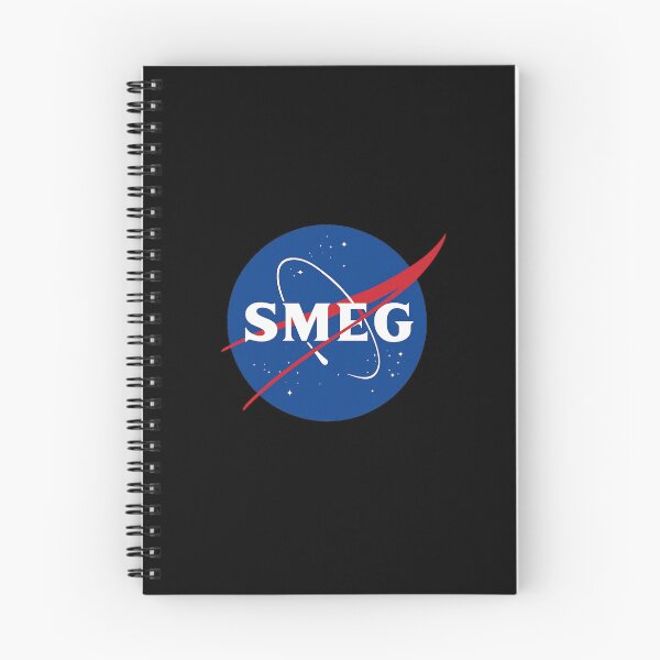 Item preview, SMEG - Red Dwarf NASA Style Logo designed and sold by This Is Fine.