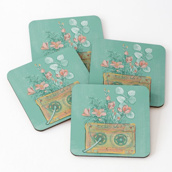Item preview, Blooming Cassette Music Lover designed and sold by Illustrachel.