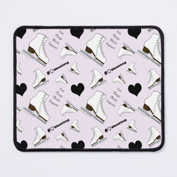 Item preview, Eat, Sleep, Skate, Skates and Hearts Repeat- 2025 Pastel Collection designed and sold by Purposely Designed.