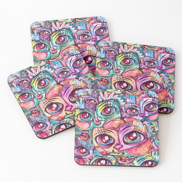 Item preview, eye pattern 005 designed and sold by crestfallenmermaid.