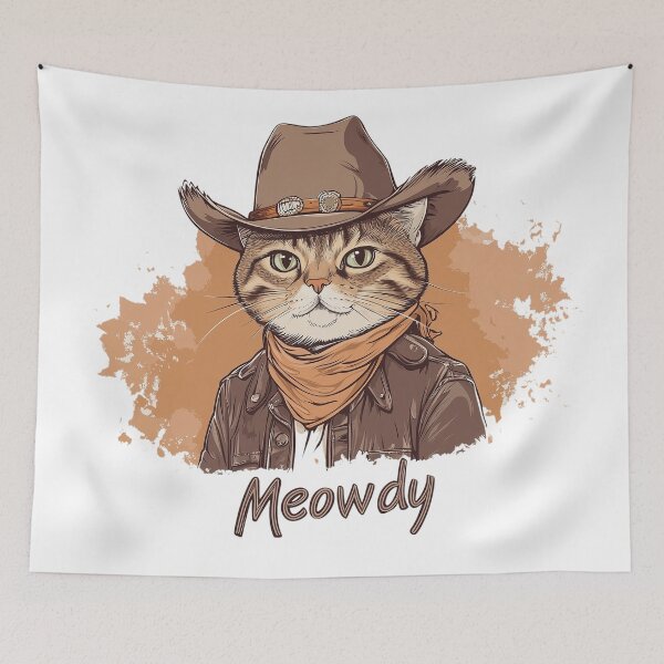 Artikelvorschau, Meowdy entworfen und verkauft von Zen Lael.