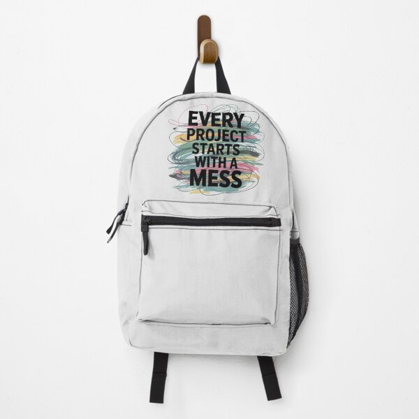 Item preview, Every Project Starts With a Mess designed and sold by Jollys-ArtShop.