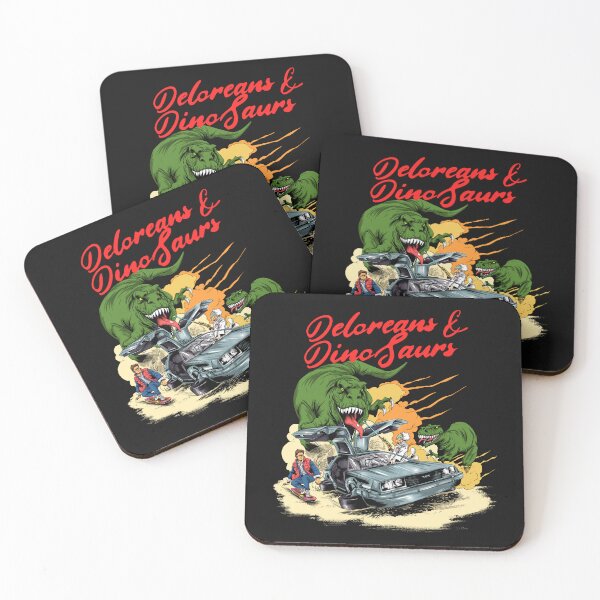 Item preview, Deloreans and Dinosaurs designed and sold by Zascanauta.