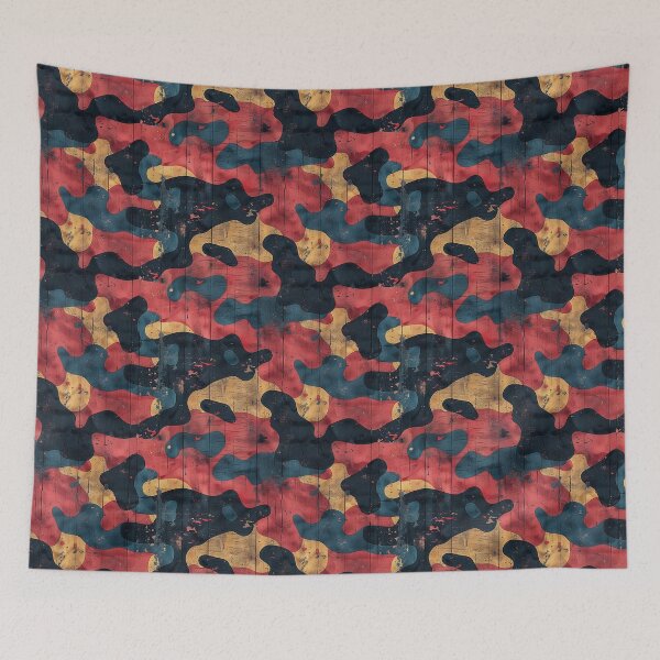 Item preview, Vibrant Abstract Camo Art designed and sold by NTGUILTY.
