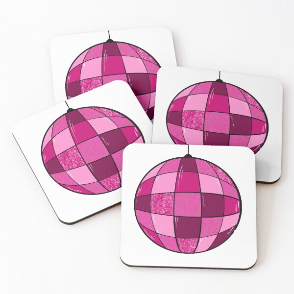 Item preview, Pink Glitter Disco Ball designed and sold by clawinyourback.