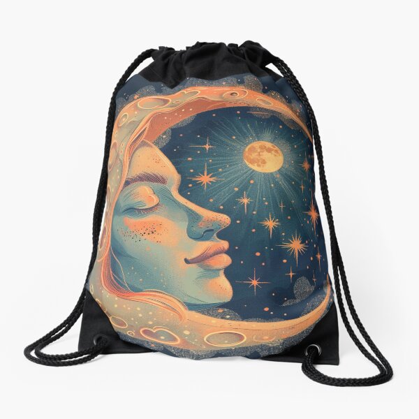 Item preview, Silent Moon – Minimalist Dreamy Lunar Art designed and sold by kurtulushstudio.