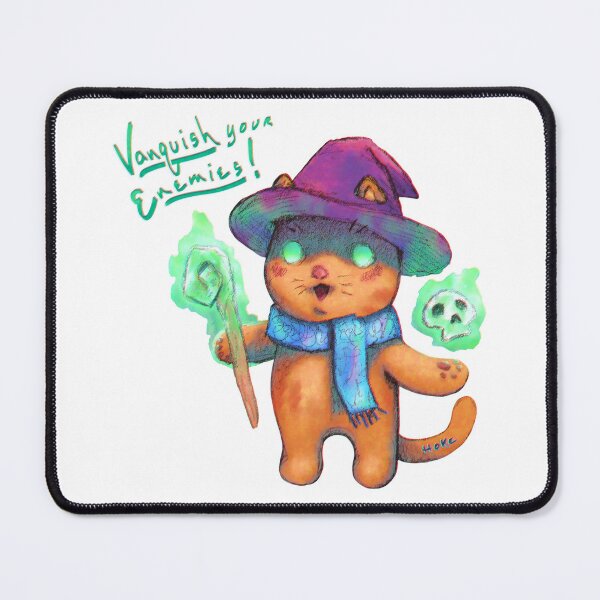Item preview, Vanquish Your Enemies Mage Cat designed and sold by RHokeArt.