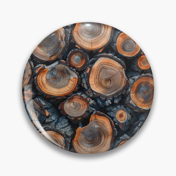Item preview, Burnt Wood Grain Mosaic designed and sold by NTGUILTY.