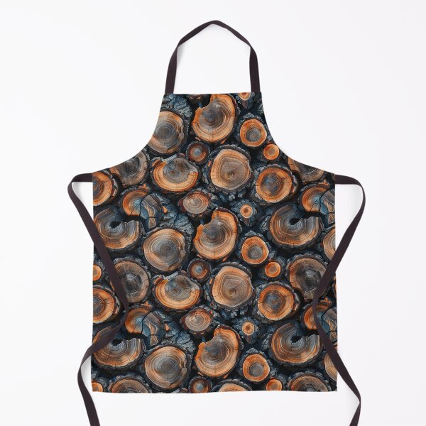 Item preview, Burnt Wood Grain Mosaic designed and sold by NTGUILTY.