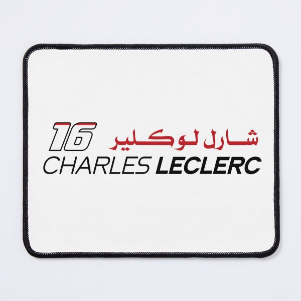 Item preview, Charles Leclerc Bilingual 16 Arabic Calligraphy Art - F1 Driver Graphic | English & Arabic Name with Racing Number designed and sold by Studio F1Grid.
