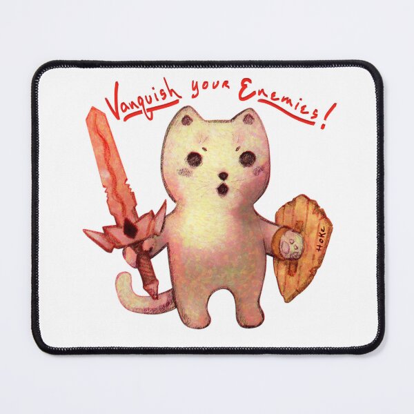 Item preview, Vanquish Your Enemies Swordsman Cat designed and sold by RHokeArt.