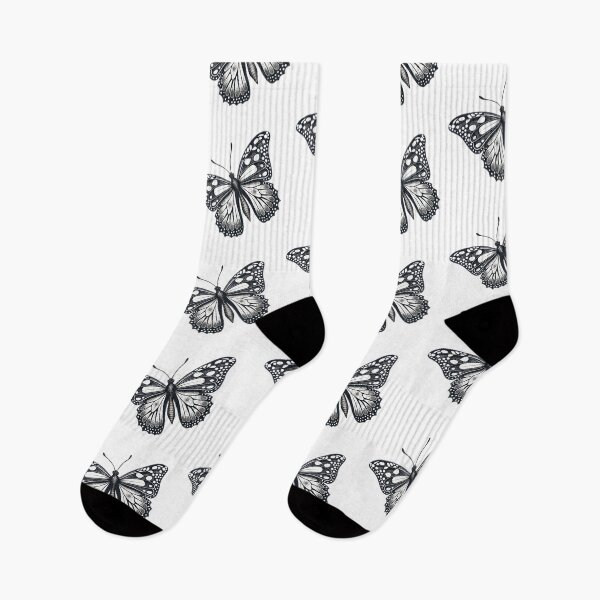 Item preview, Black Aesthetic Butterfly – Elegant Nature-Inspired Design designed and sold by PnrArtDesign.