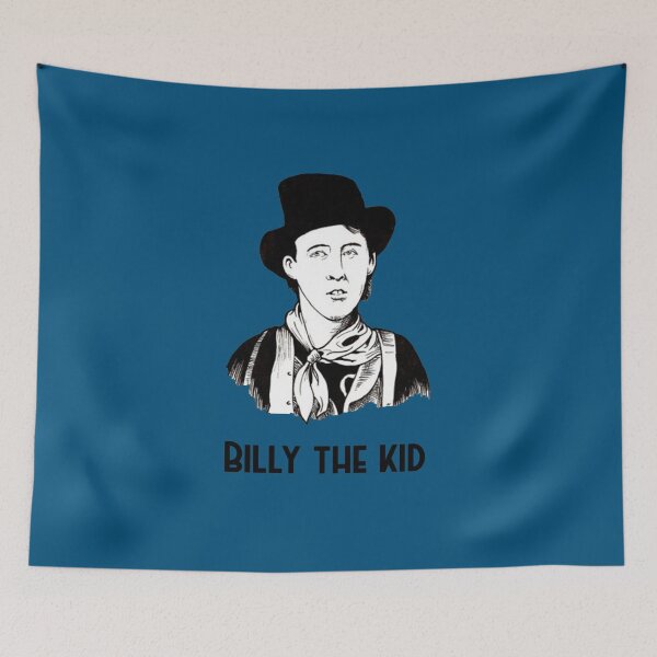 Item preview, billy the kid western criminal cowboy wild west designed and sold by untagged-shop.