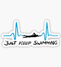 Schwimmen - keep swimmen Sticker