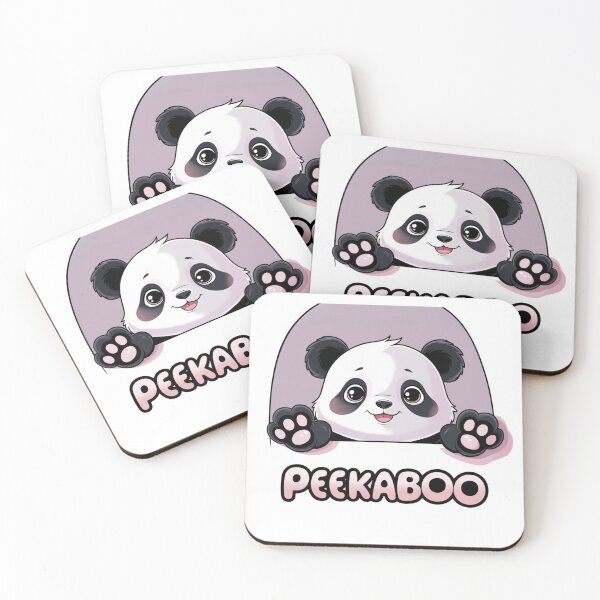 Item preview, Kawaii Panda Peekaboo – Cute Children's Design designed and sold by All Creative Designer.
