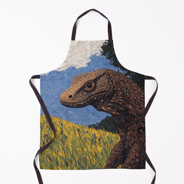 Item preview, Komodo dragon | Post-impressionist painting style designed and sold by ComicsFactory.