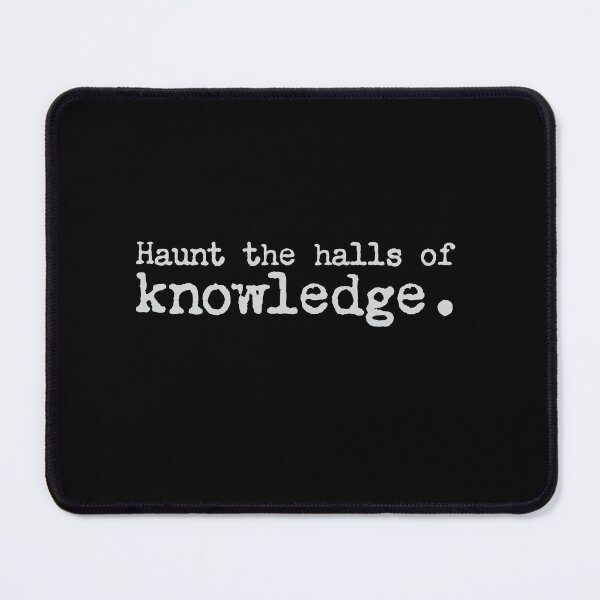 Item preview, haunt the halls of knowledge designed and sold by jazzydevil.