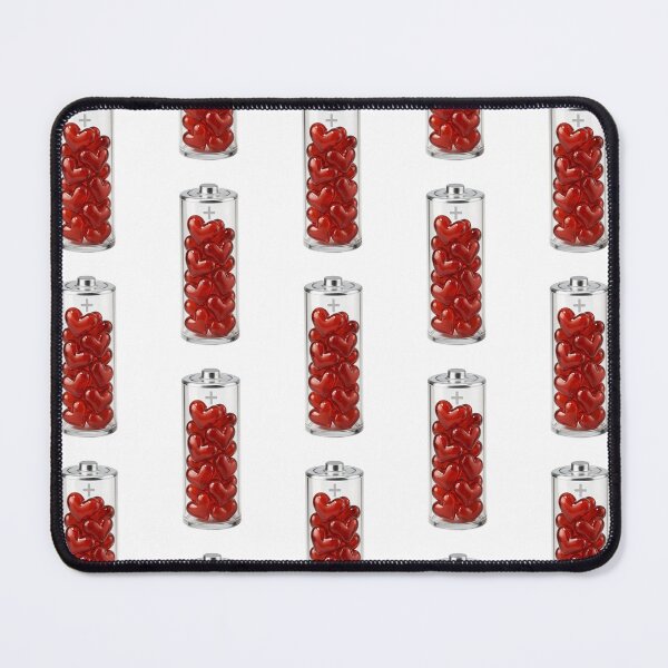 Item preview, Glass Battery Filled with Hearts designed and sold by nvrprooo.