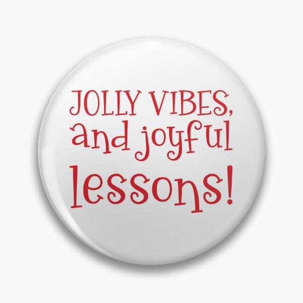 Item preview, Jolly vibes and joyful lessons (Christmas design) designed and sold by jazzydevil.