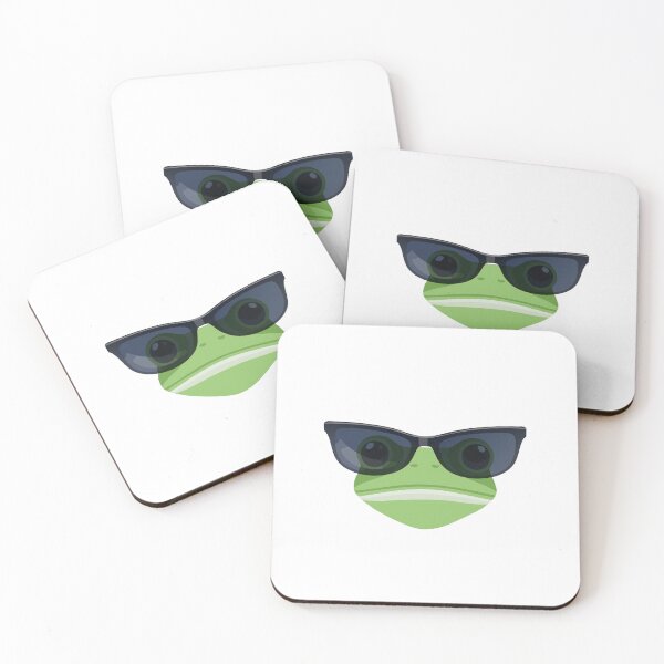 Item preview, frog in sunnies designed and sold by jazzydevil.