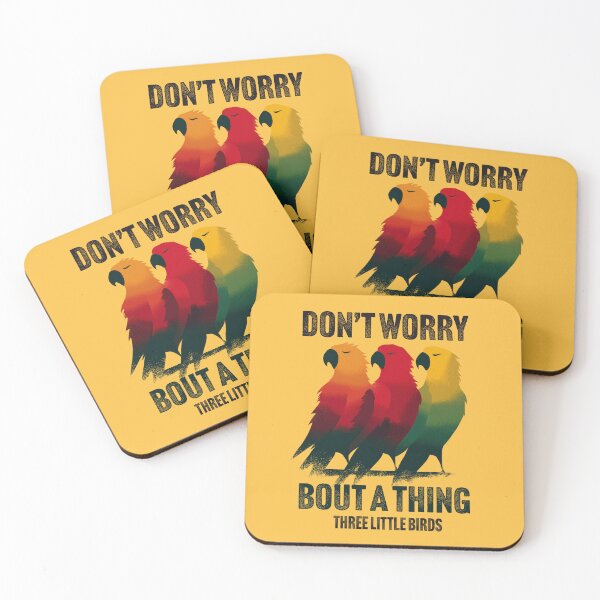 Item preview, Three Little Birds - Don't Worry - Reggae designed and sold by blackdogshop.