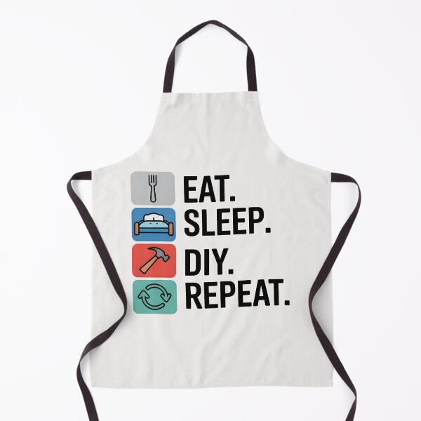 Item preview, Eat. Sleep. DIY. Repeat. designed and sold by Jollys-ArtShop.
