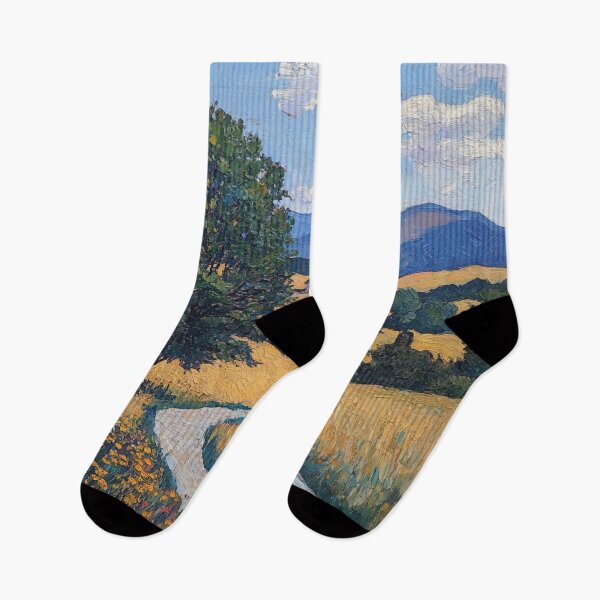 Item preview, Kosovo landscape | Post-impressionist painting style designed and sold by ComicsFactory.